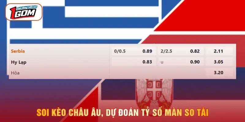 Soi kèo châu Âu, dự đoán tỷ số màn so tài